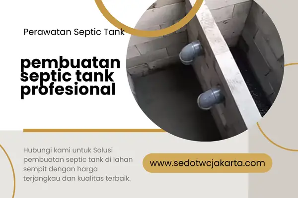 Proses pembuatan septic tank di Jakarta dengan layanan profesional